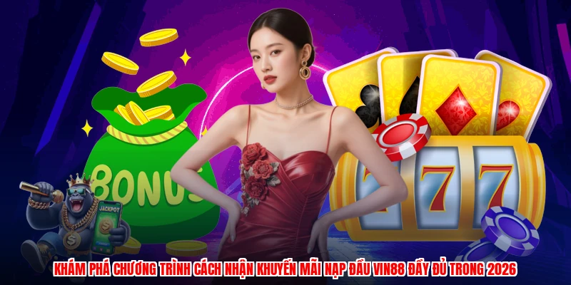Khám phá chương trình cách nhận khuyến mãi nạp đầu VIN88 đầy đủ trong 2026