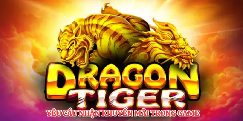 Yêu cầu nhận khuyến mãi trong game